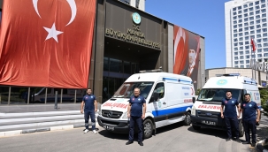 Büyükşehirden Vatandaşlara Hasta Nakil Ambulansı Hizmeti